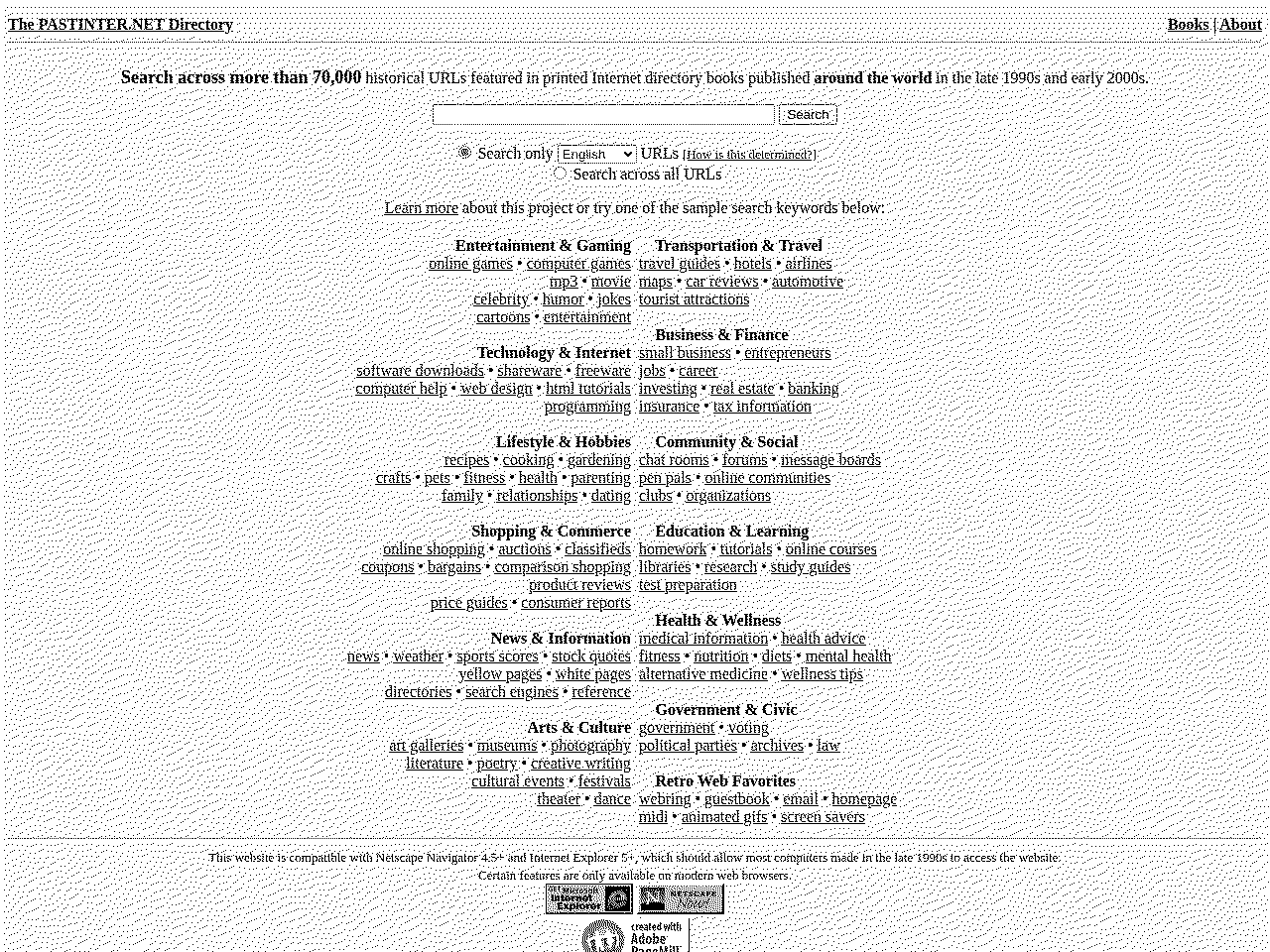 dir.pastinter.net screenshot