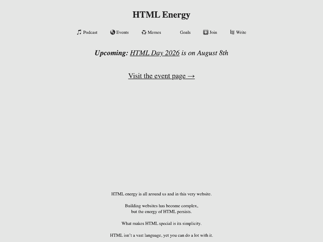 html.energy screenshot