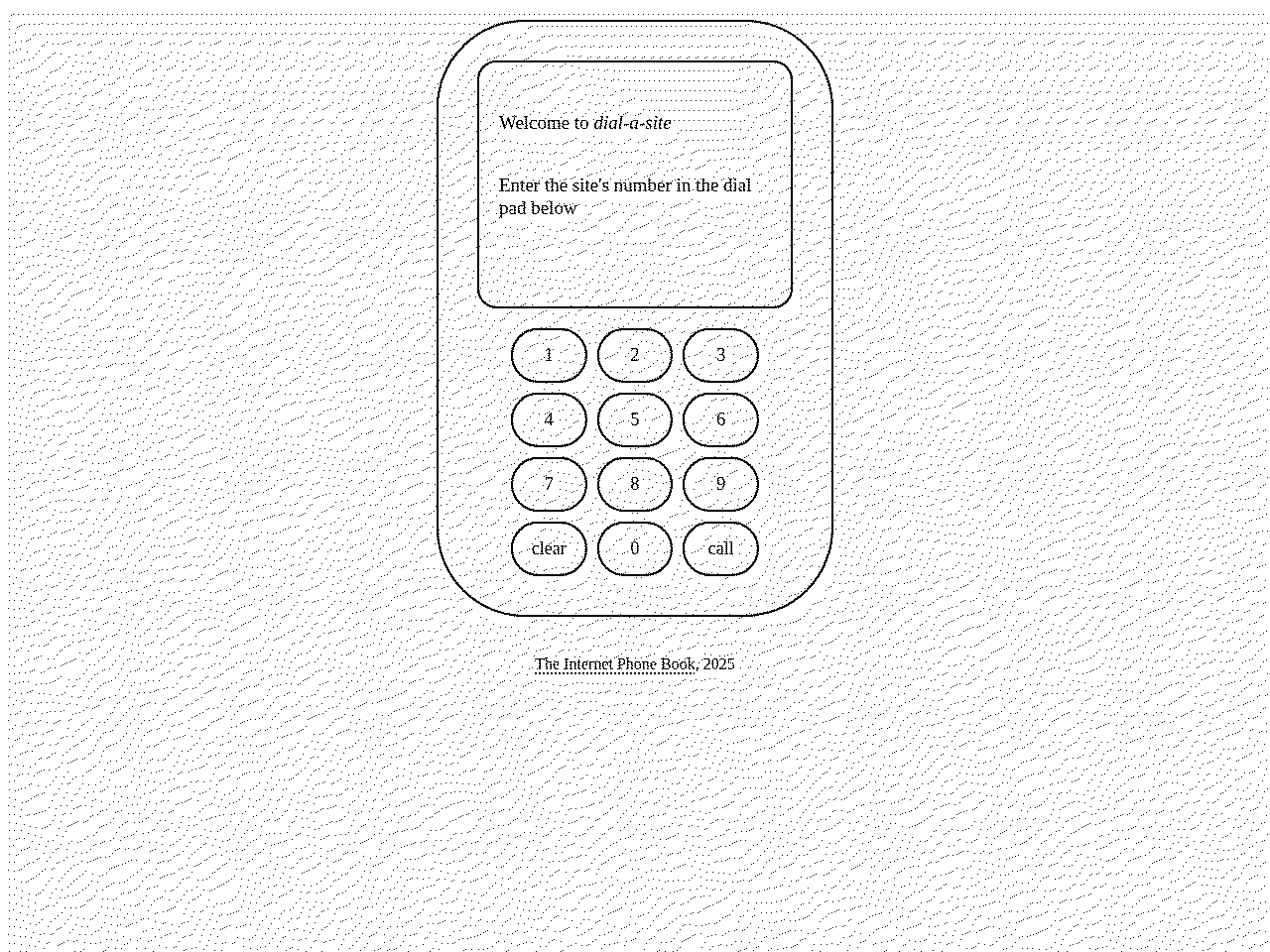 internetphonebook.net/dial screenshot