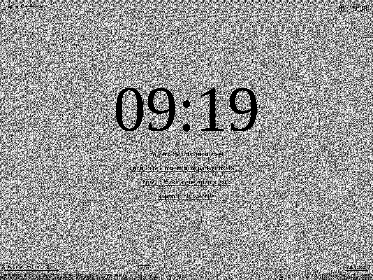 oneminutepark.tv screenshot