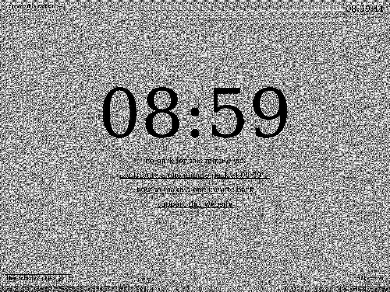 oneminutepark.tv screenshot