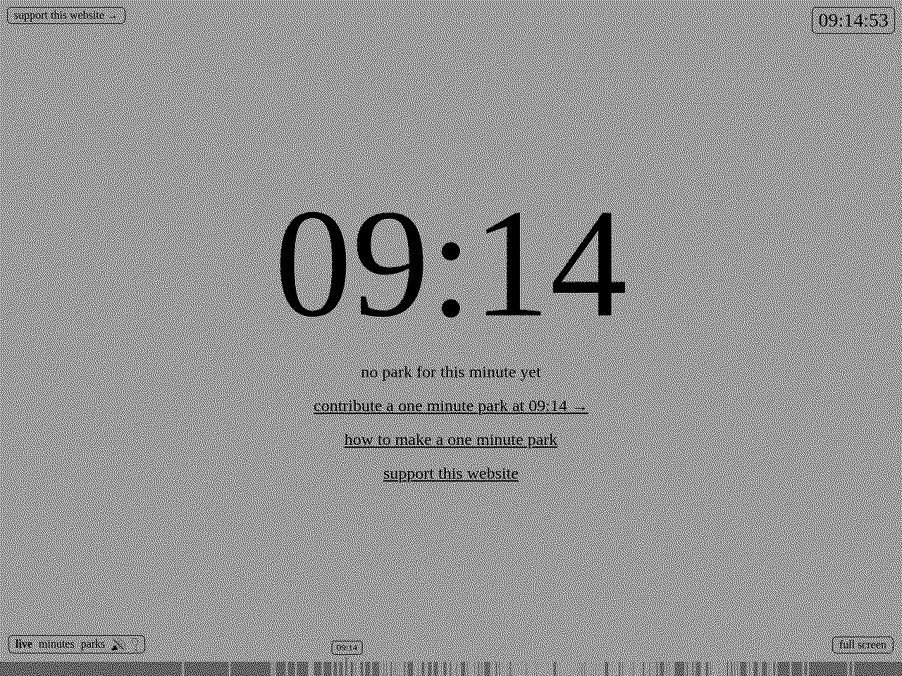 oneminutepark.tv screenshot