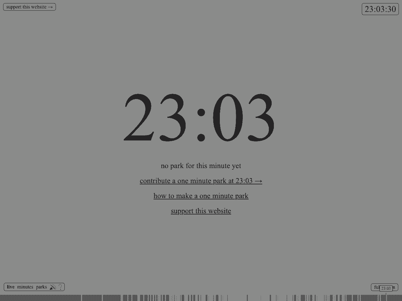 oneminutepark.tv screenshot